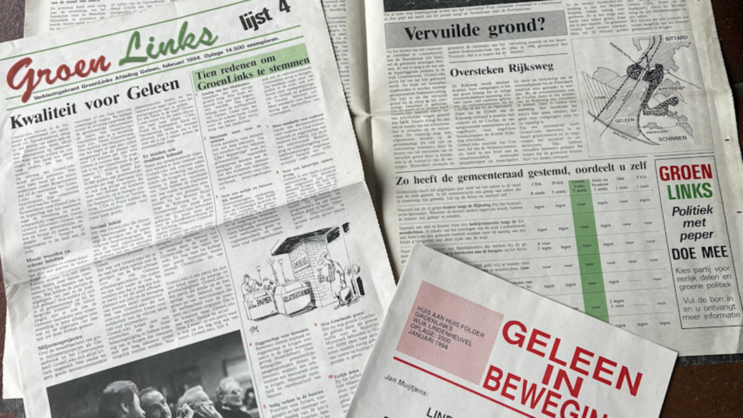 Archief PSP GroenLinks Geleen