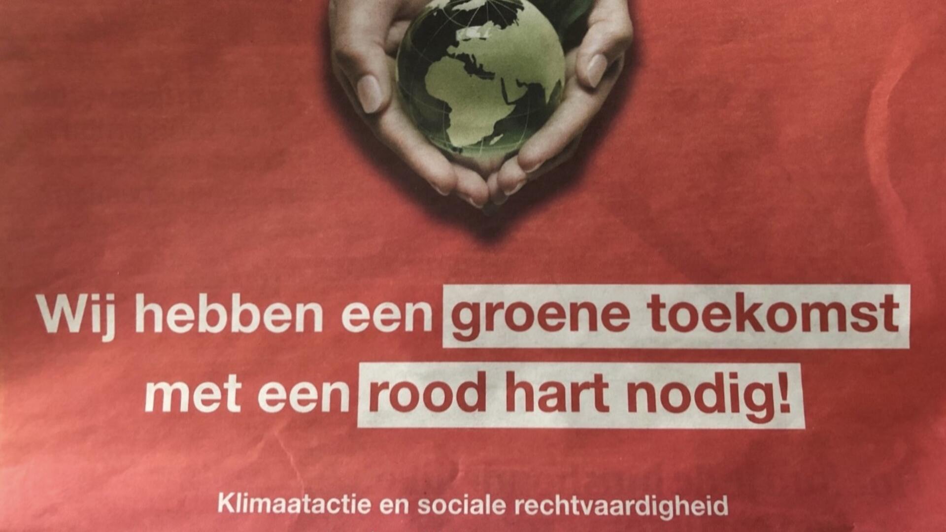 Groene toekomst met rood hart